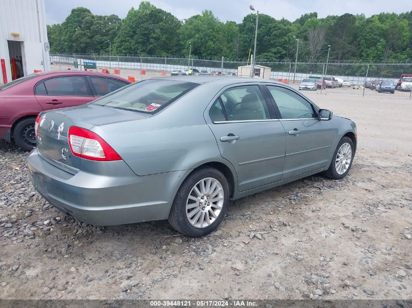 2006 Mercury Milan V6 Premier VIN: 3MEFM08186R638922 Lot: 39448121