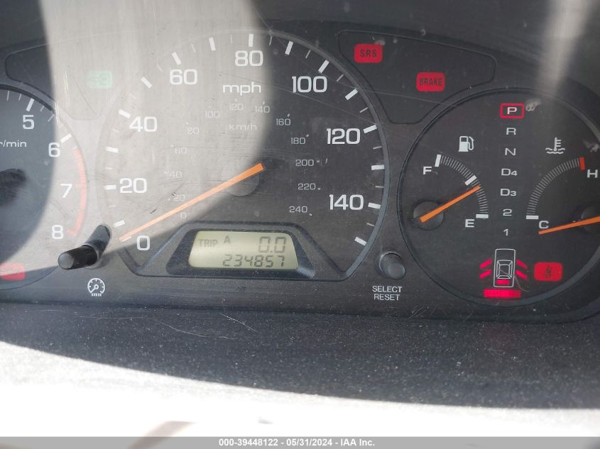 2000 Honda Accord 2.3 Lx VIN: 1HGCG5644YA022509 Lot: 39448122