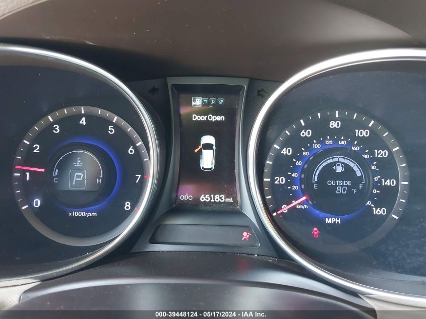 2014 Hyundai Santa Fe Sport 2.4L VIN: 5XYZU3LB9EG173320 Lot: 39448124