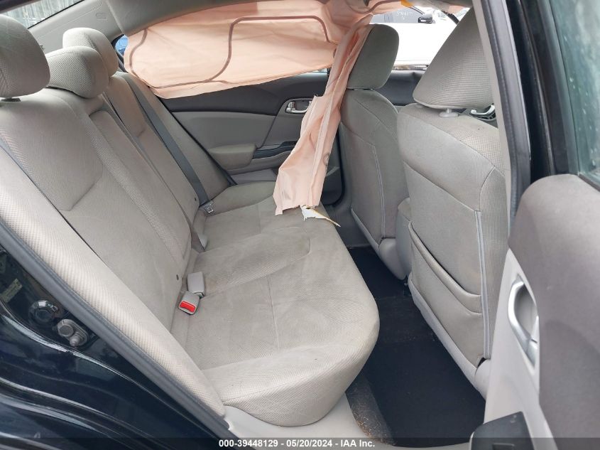 2012 Honda Civic Ex VIN: 19XFB2F89CE047780 Lot: 39448129