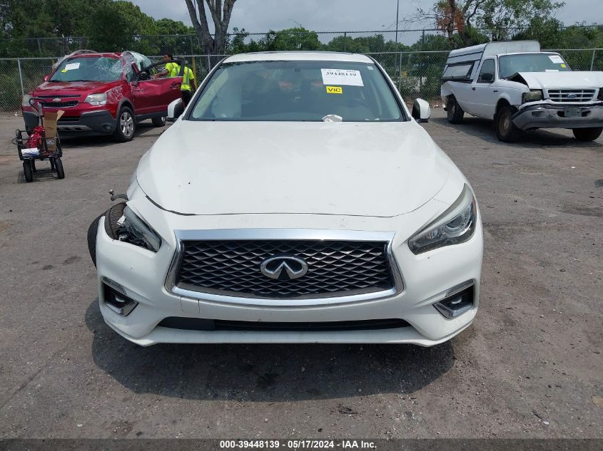 2019 Infiniti Q50 3.0T Luxe VIN: JN1EV7AP7KM512610 Lot: 39448139