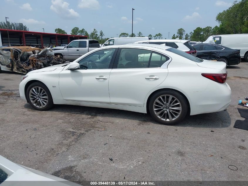 2019 Infiniti Q50 3.0T Luxe VIN: JN1EV7AP7KM512610 Lot: 39448139