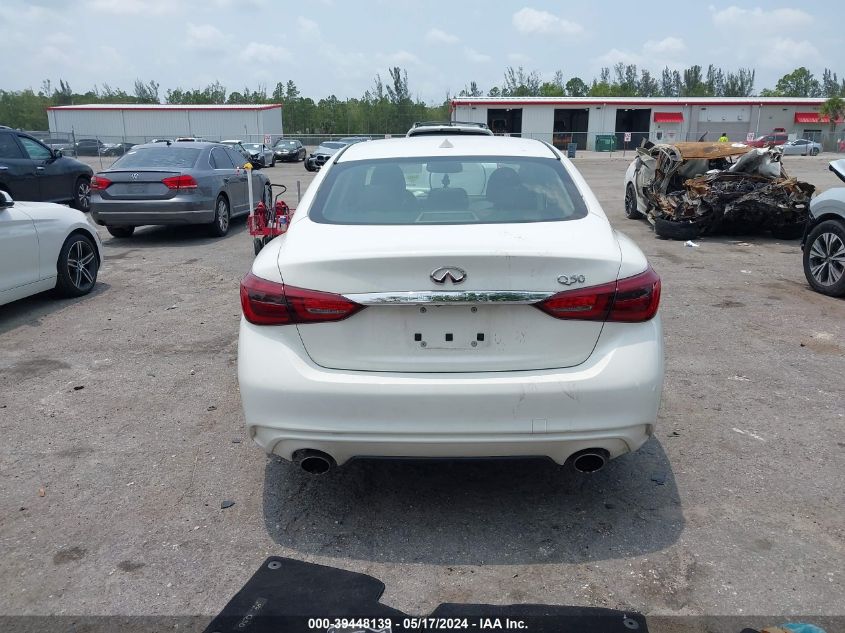 2019 Infiniti Q50 3.0T Luxe VIN: JN1EV7AP7KM512610 Lot: 39448139