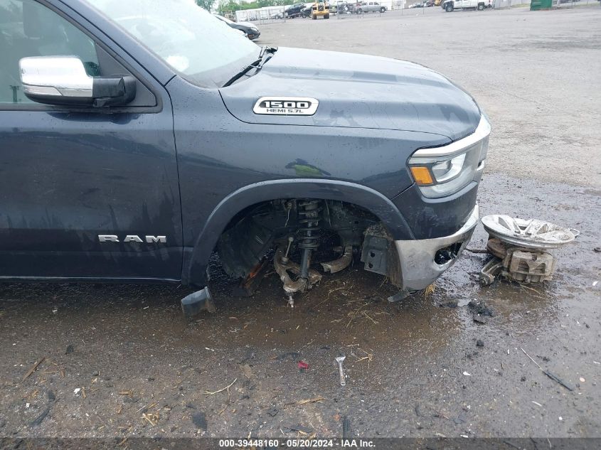 2020 Ram 1500 Laramie Quad Cab 4X2 6'4 Box VIN: 1C6RREDT3LN294815 Lot: 39448160