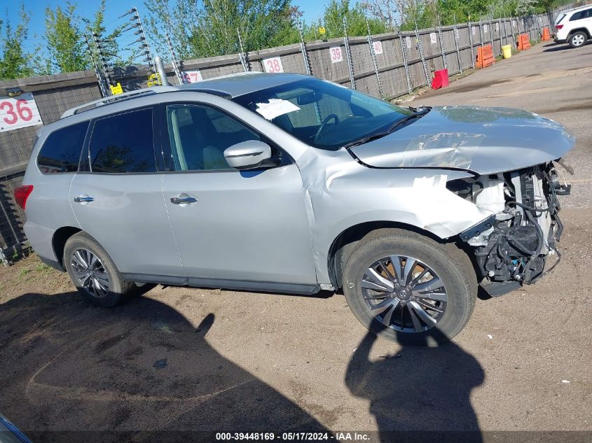 2019 Nissan Pathfinder Sv VIN: 5N1DR2MM1KC627576 Lot: 39448169