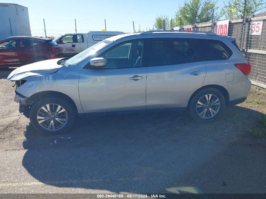 2019 Nissan Pathfinder Sv VIN: 5N1DR2MM1KC627576 Lot: 39448169