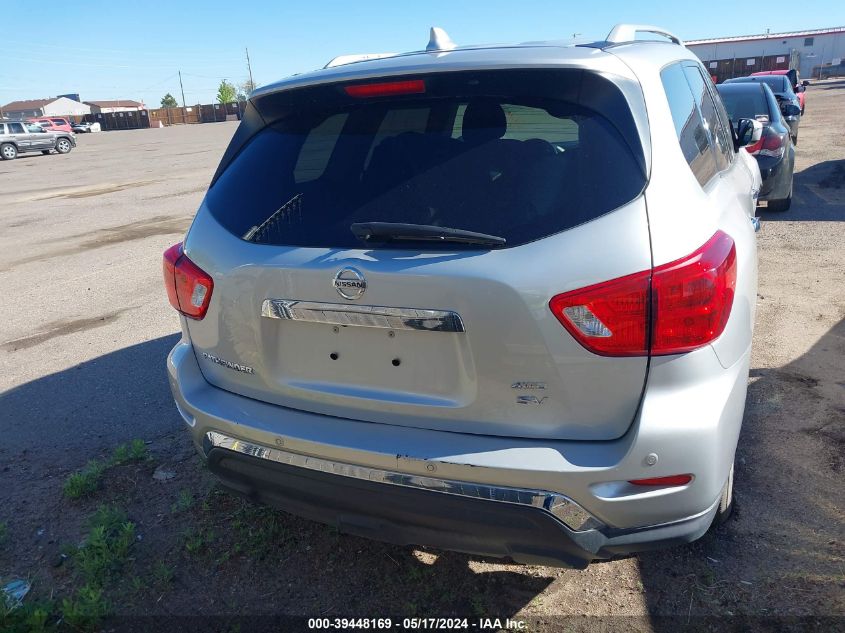 2019 Nissan Pathfinder Sv VIN: 5N1DR2MM1KC627576 Lot: 39448169