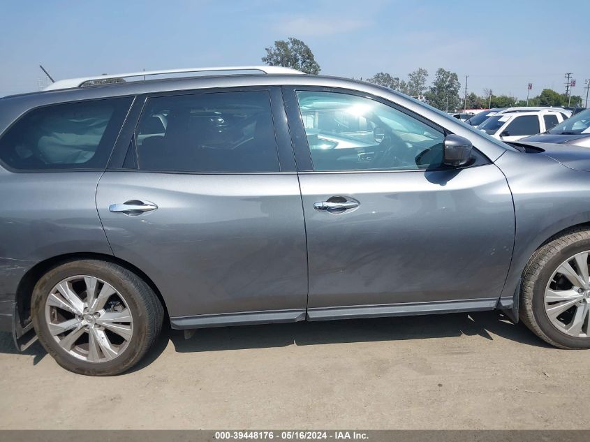 2018 Nissan Pathfinder Sl VIN: 5N1DR2MN6JC631517 Lot: 39448176