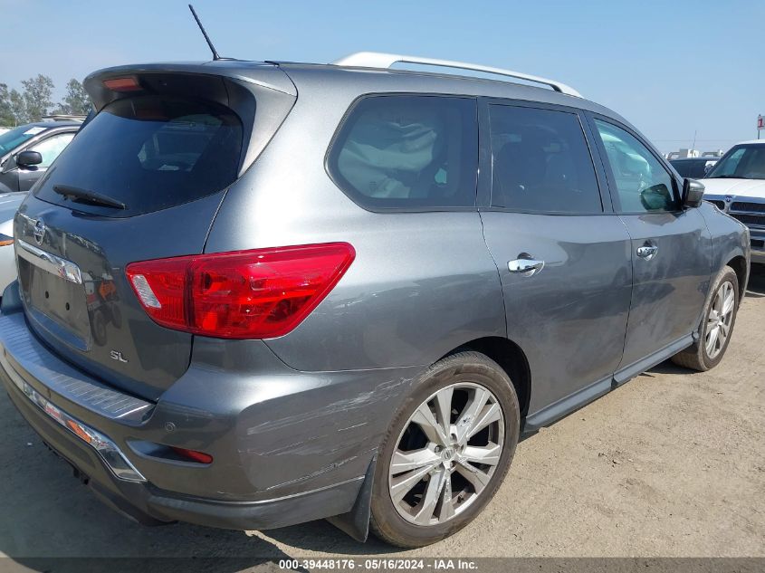 2018 Nissan Pathfinder Sl VIN: 5N1DR2MN6JC631517 Lot: 39448176