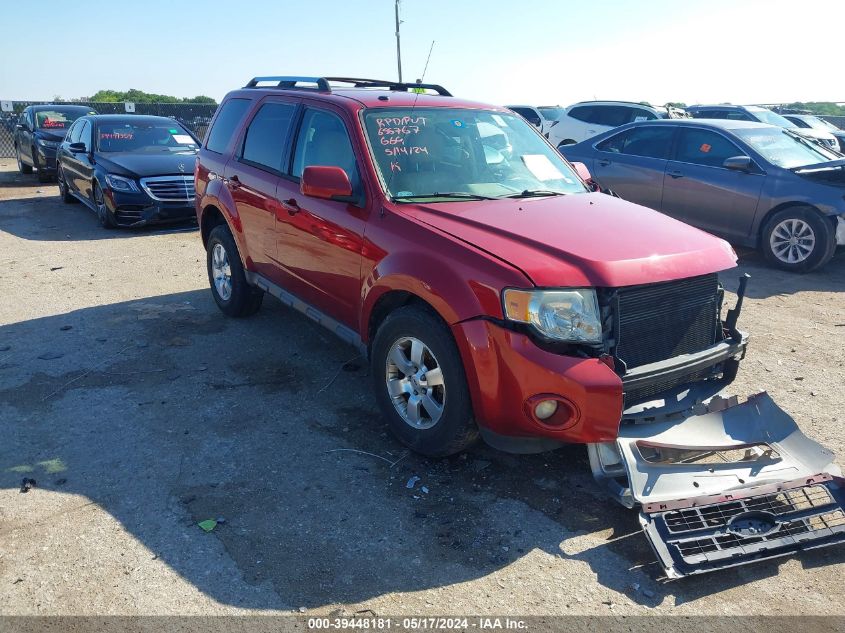 2012 Ford Escape Limited VIN: 1FMCU0E7XCKB80311 Lot: 39448181