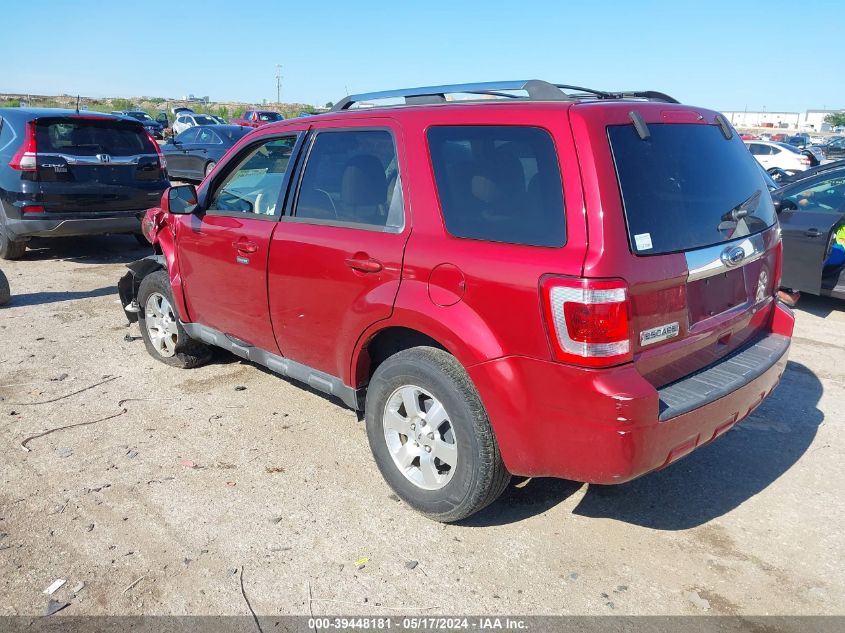 2012 Ford Escape Limited VIN: 1FMCU0E7XCKB80311 Lot: 39448181