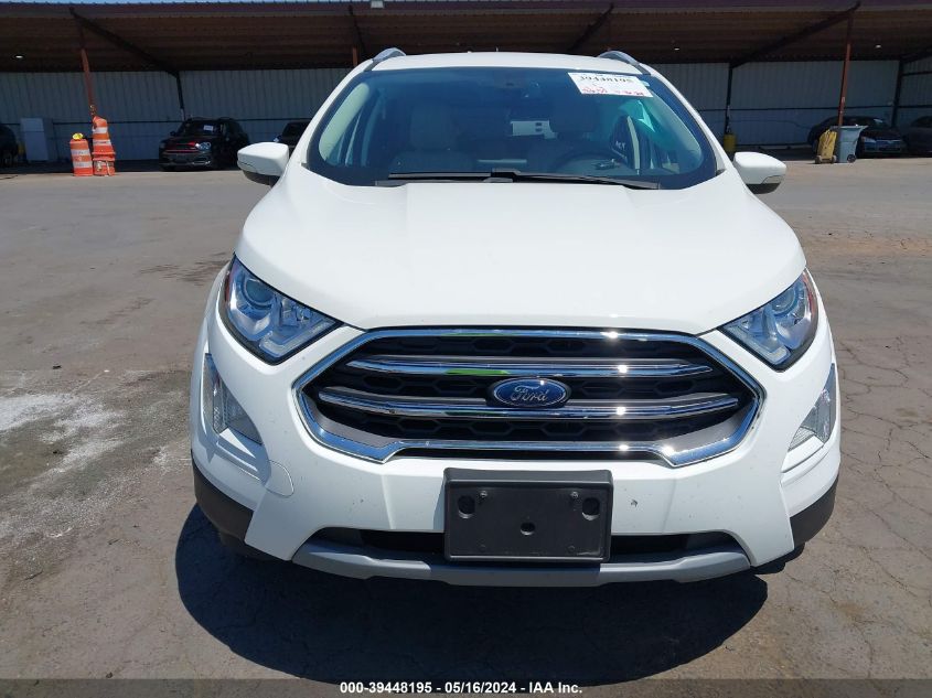 2020 Ford Ecosport Titanium VIN: MAJ6S3KL5LC330139 Lot: 39448195