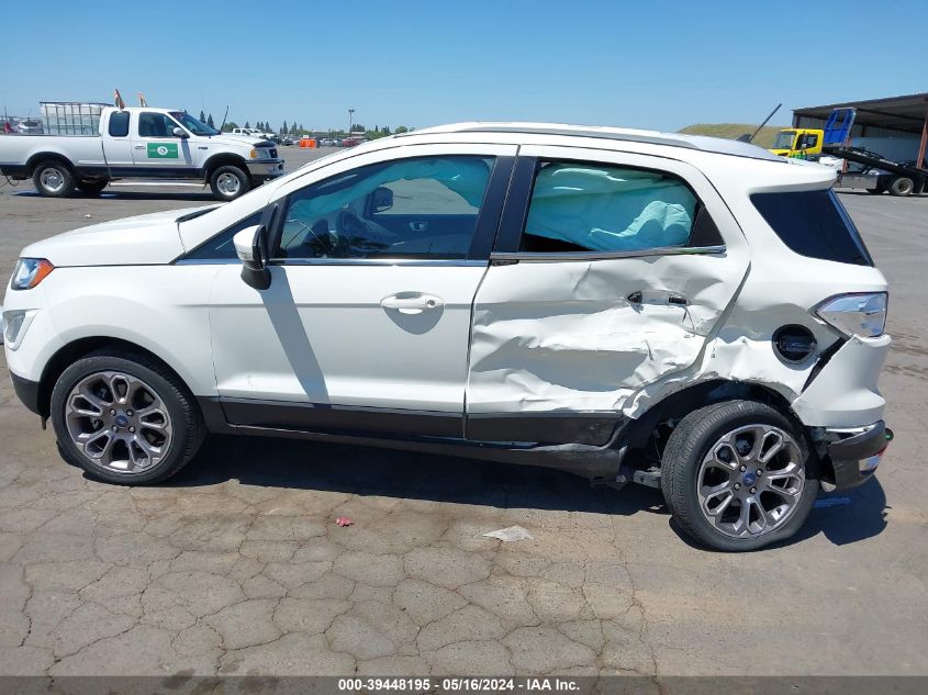 2020 Ford Ecosport Titanium VIN: MAJ6S3KL5LC330139 Lot: 39448195