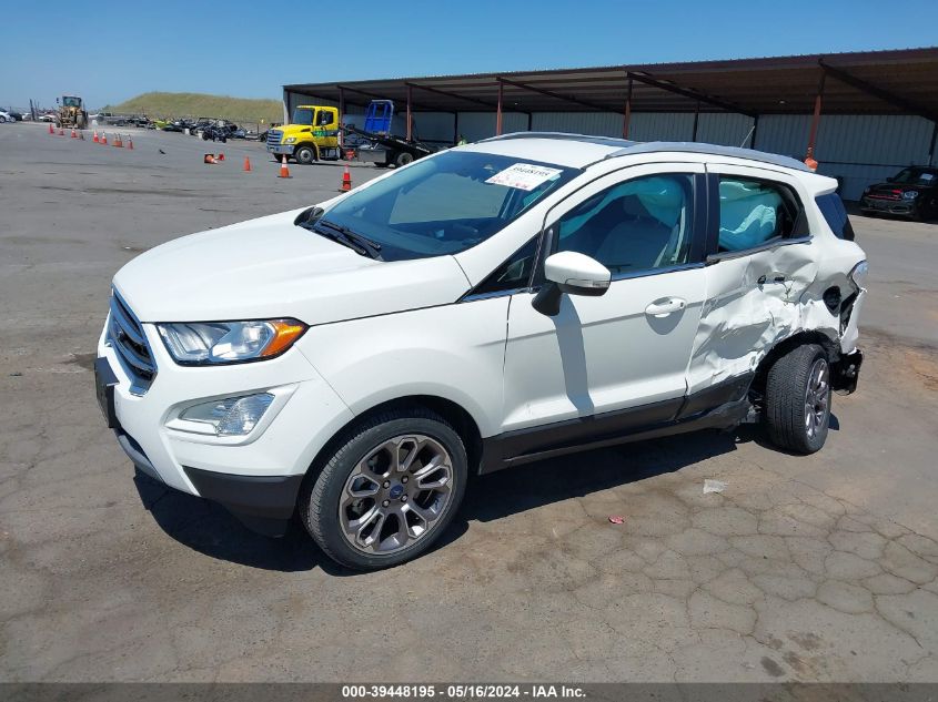 2020 Ford Ecosport Titanium VIN: MAJ6S3KL5LC330139 Lot: 39448195