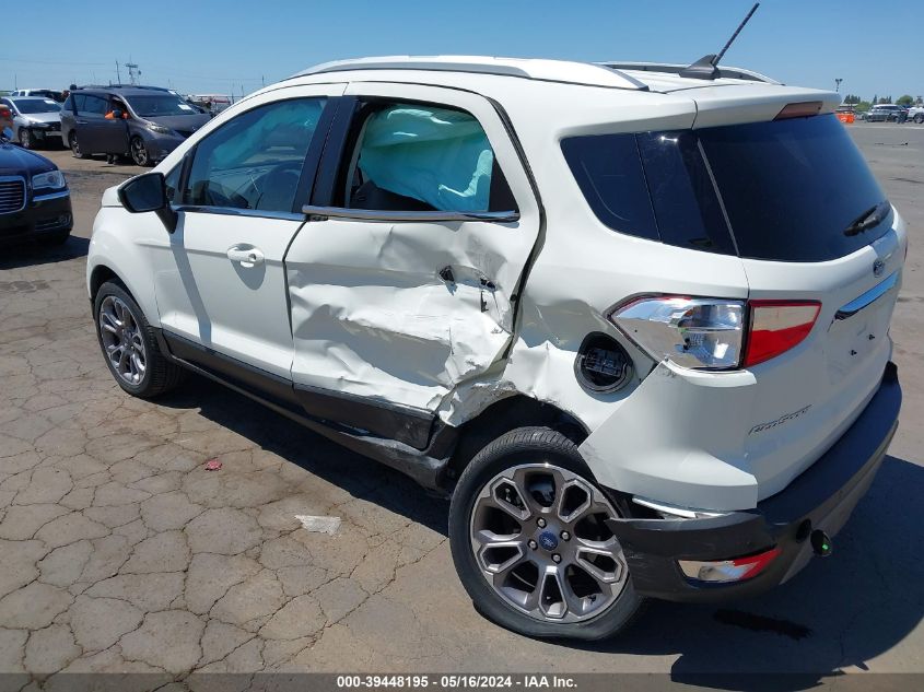 2020 Ford Ecosport Titanium VIN: MAJ6S3KL5LC330139 Lot: 39448195