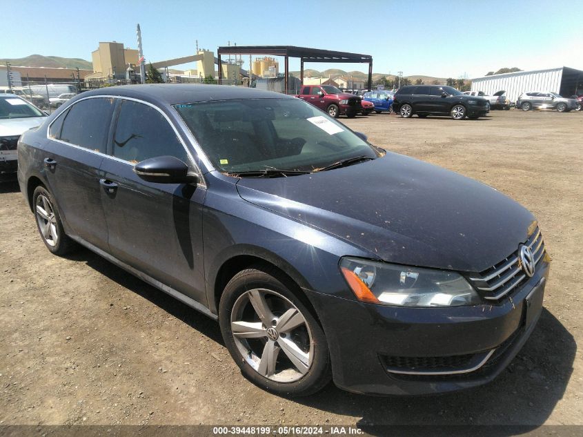 2012 Volkswagen Passat 2.0L Tdi Se VIN: 1VWBN7A3XCC088048 Lot: 39448199