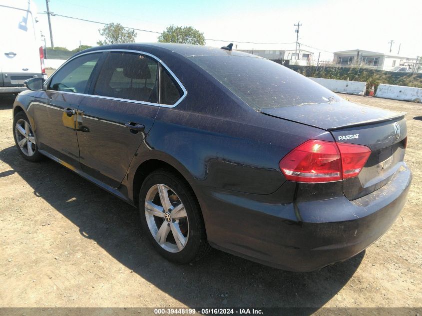 2012 Volkswagen Passat 2.0L Tdi Se VIN: 1VWBN7A3XCC088048 Lot: 39448199