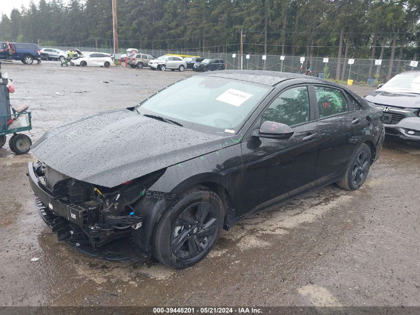 2023 Hyundai Elantra Hybrid Blue VIN: KMHLM4AJ3PU087004 Lot: 39448201