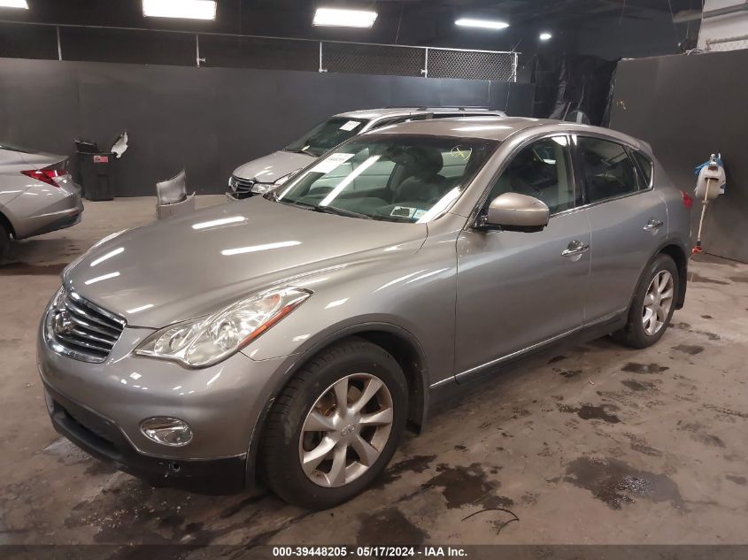 2010 Infiniti Ex35 Journey VIN: JN1AJ0HRXAM753343 Lot: 39448205