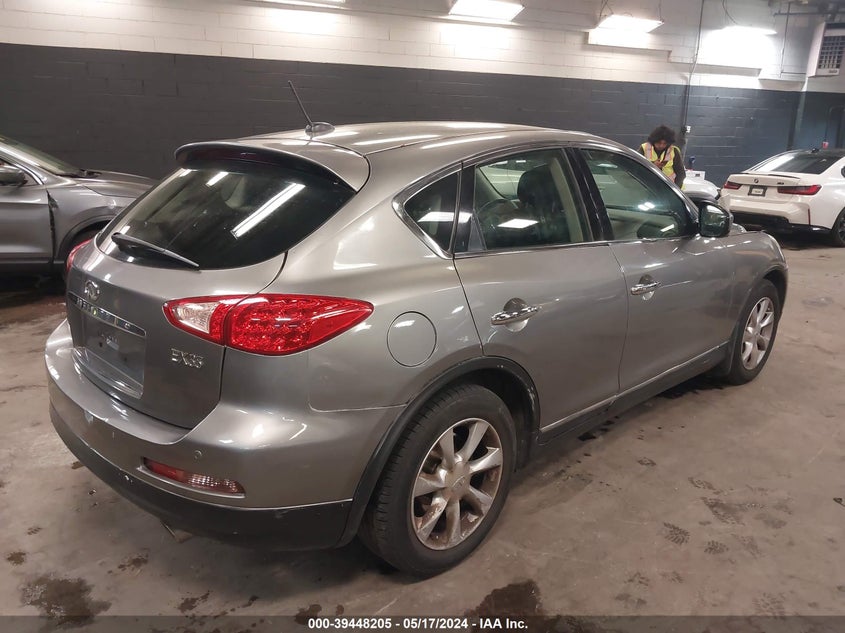 2010 Infiniti Ex35 Journey VIN: JN1AJ0HRXAM753343 Lot: 39448205