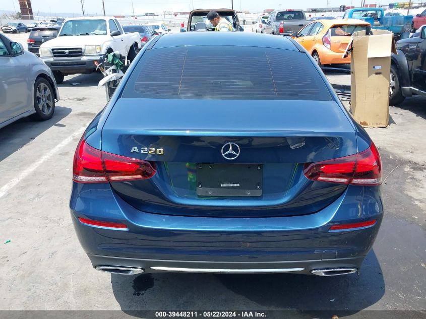 2020 Mercedes-Benz A 220 VIN: W1K3G4EB5LJ232169 Lot: 39448211