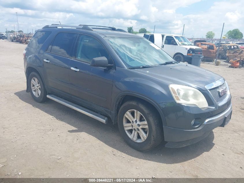 2012 GMC Acadia Sle VIN: 1GKKRPED6CJ252616 Lot: 39448221