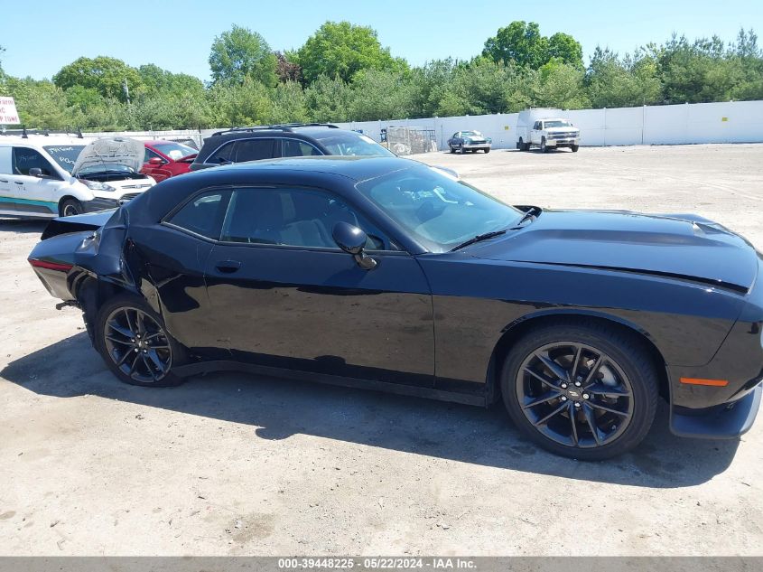 2022 Dodge Challenger Gt Awd VIN: 2C3CDZKG8NH185857 Lot: 39448225
