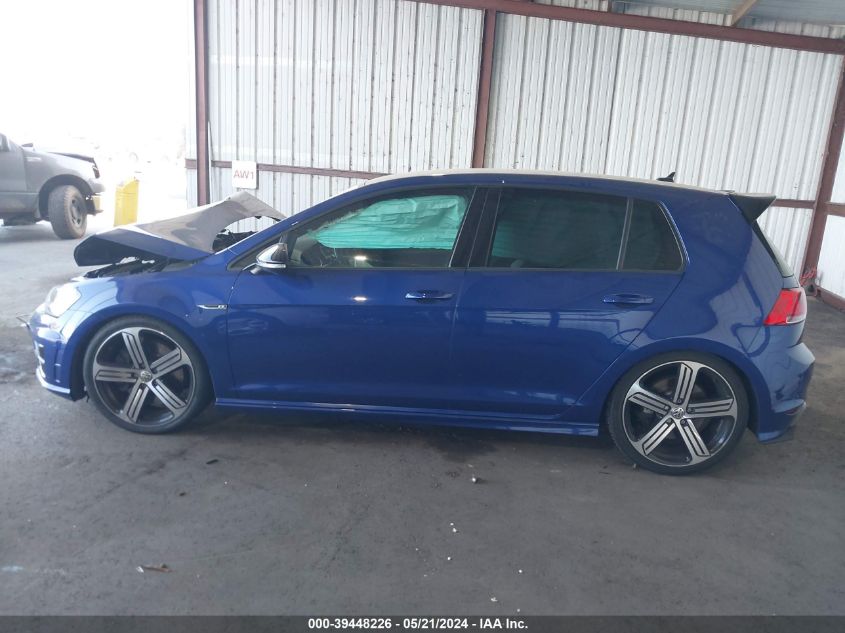 2015 Volkswagen Golf R 4-Door VIN: WVWLF7AU3FW171563 Lot: 39448226