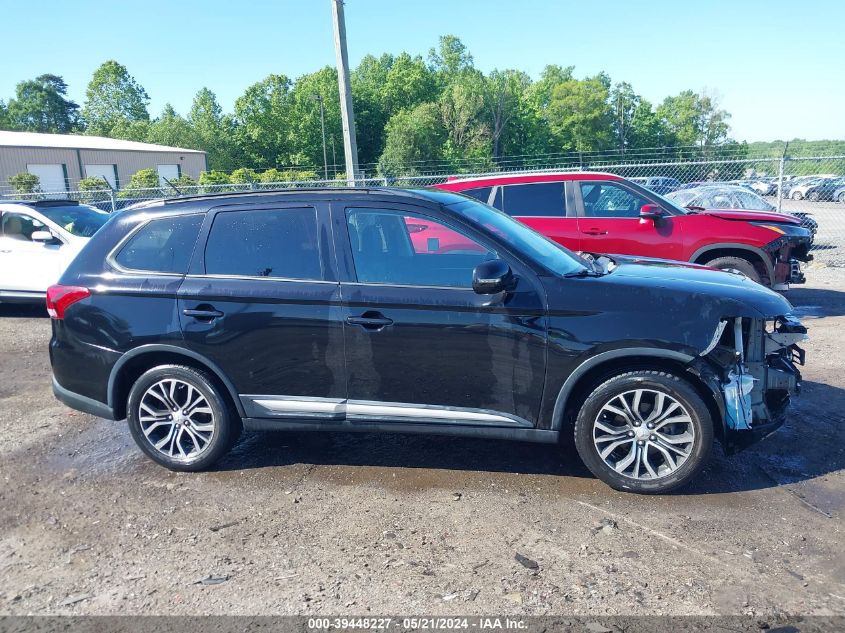 2016 Mitsubishi Outlander Sel VIN: JA4AD3A3XGZ059690 Lot: 39448227