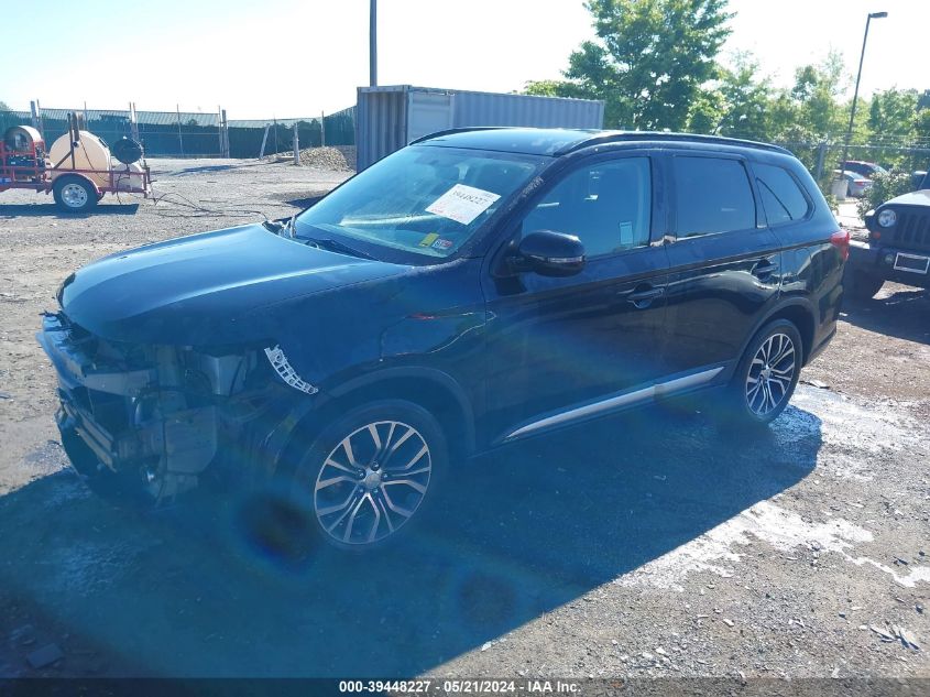 2016 Mitsubishi Outlander Sel VIN: JA4AD3A3XGZ059690 Lot: 39448227