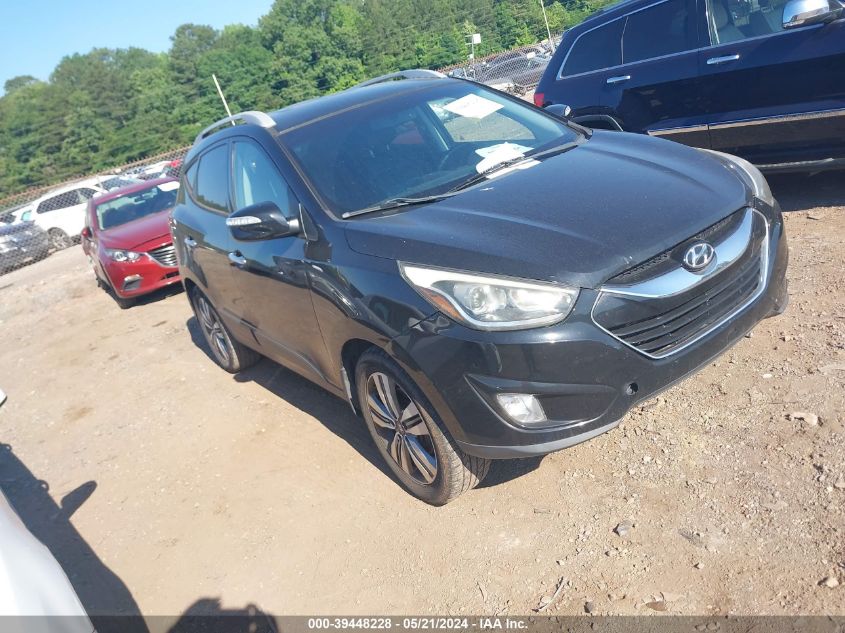 2014 Hyundai Tucson Limited VIN: KM8JU3AG6EU873835 Lot: 39448228