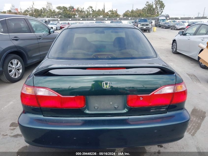 2000 Honda Accord 2.3 Se VIN: JHMCG669XYC016412 Lot: 39448236