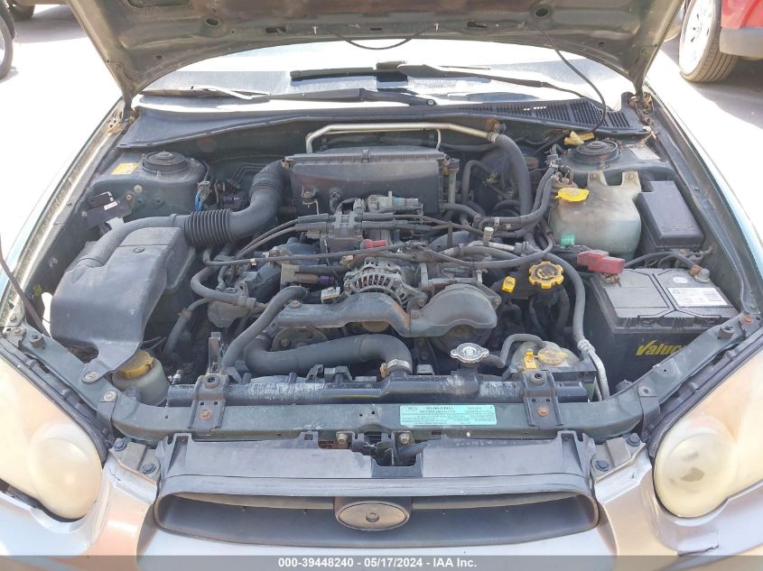 2004 Subaru Impreza Outback Sport VIN: JF1GG68544G819545 Lot: 39448240