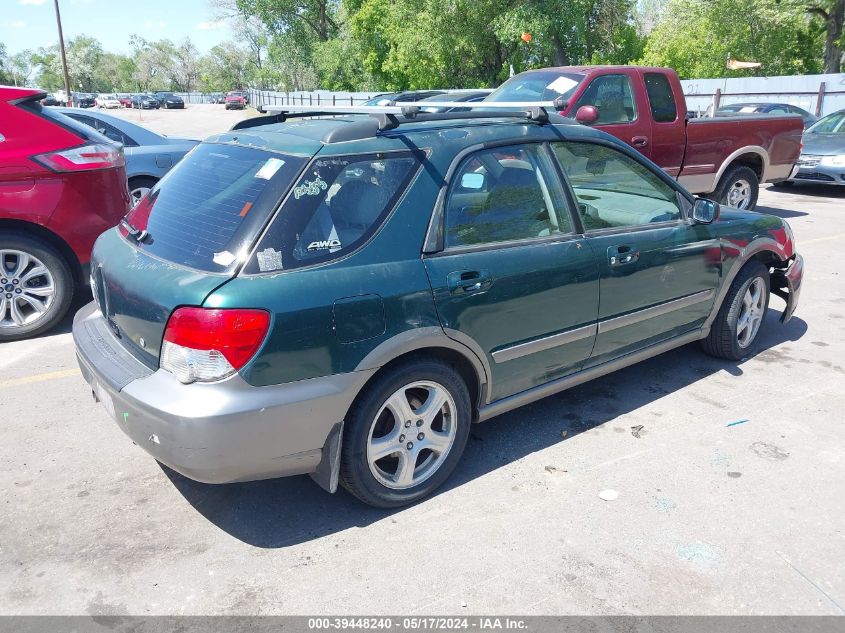 2004 Subaru Impreza Outback Sport VIN: JF1GG68544G819545 Lot: 39448240