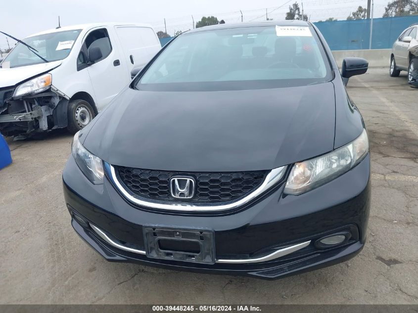 2014 Honda Civic Ex-L VIN: 2HGFB2F98EH504998 Lot: 39448245