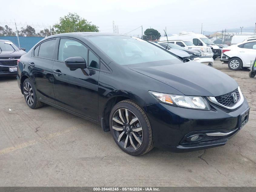 2014 Honda Civic Ex-L VIN: 2HGFB2F98EH504998 Lot: 39448245