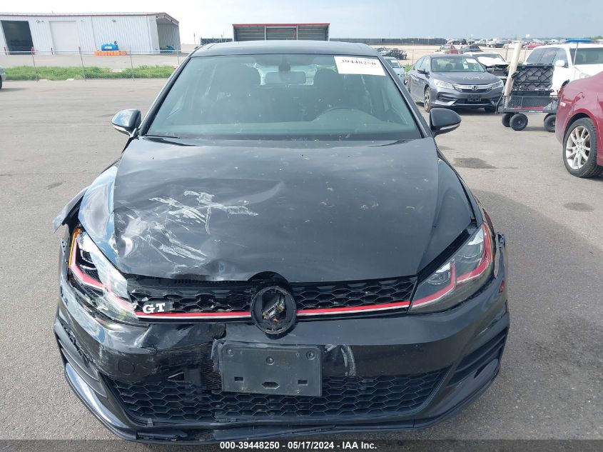 2018 Volkswagen Golf Gti 2.0T Autobahn/2.0T S/2.0T Se VIN: 3VW447AU0JM261477 Lot: 39448250