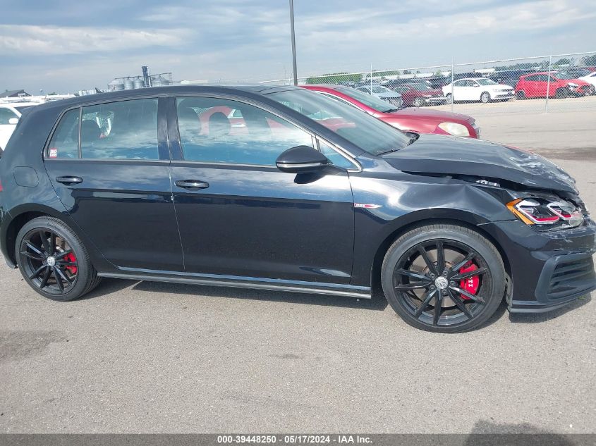 2018 Volkswagen Golf Gti 2.0T Autobahn/2.0T S/2.0T Se VIN: 3VW447AU0JM261477 Lot: 39448250
