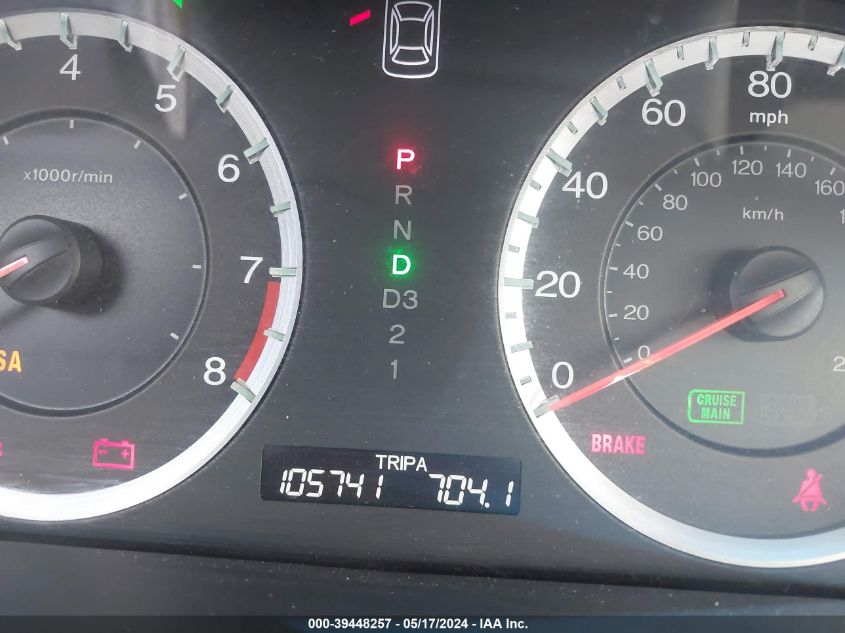 2009 Honda Accord 2.4 Ex-L VIN: 1HGCP26809A000896 Lot: 39448257