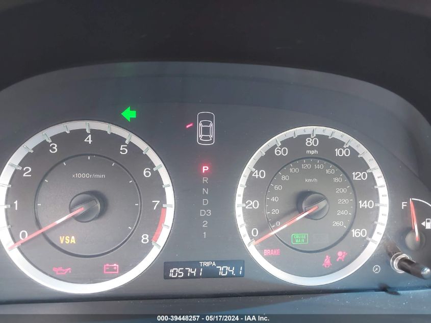 2009 Honda Accord 2.4 Ex-L VIN: 1HGCP26809A000896 Lot: 39448257