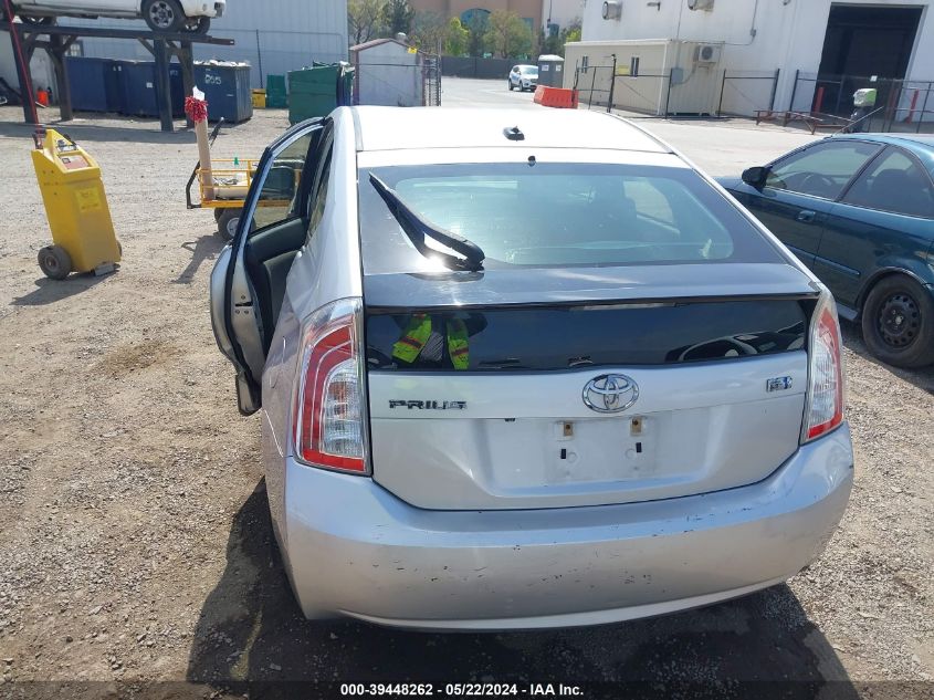 2015 Toyota Prius Three VIN: JTDKN3DU0F1876630 Lot: 39448262