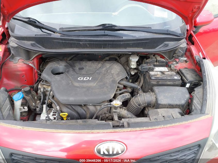 2013 Kia Rio Lx VIN: KNADM4A30D6255110 Lot: 39448266