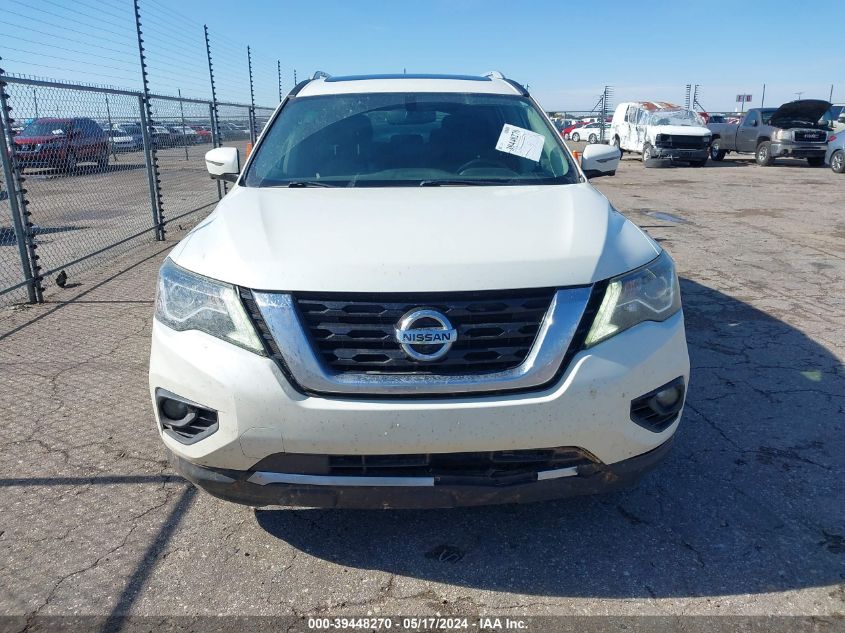 2017 Nissan Pathfinder Platinum VIN: 5N1DR2MM5HC605959 Lot: 39448270