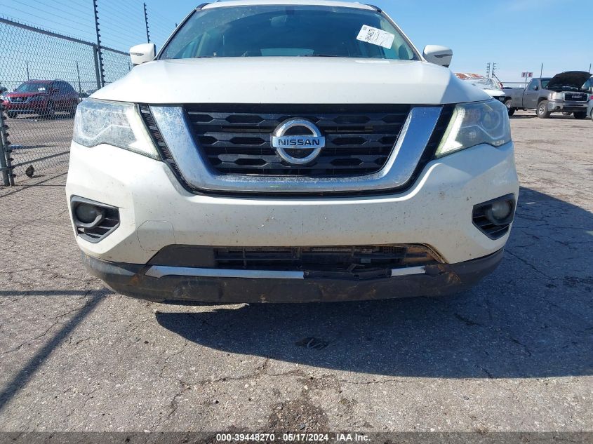 2017 Nissan Pathfinder Platinum VIN: 5N1DR2MM5HC605959 Lot: 39448270