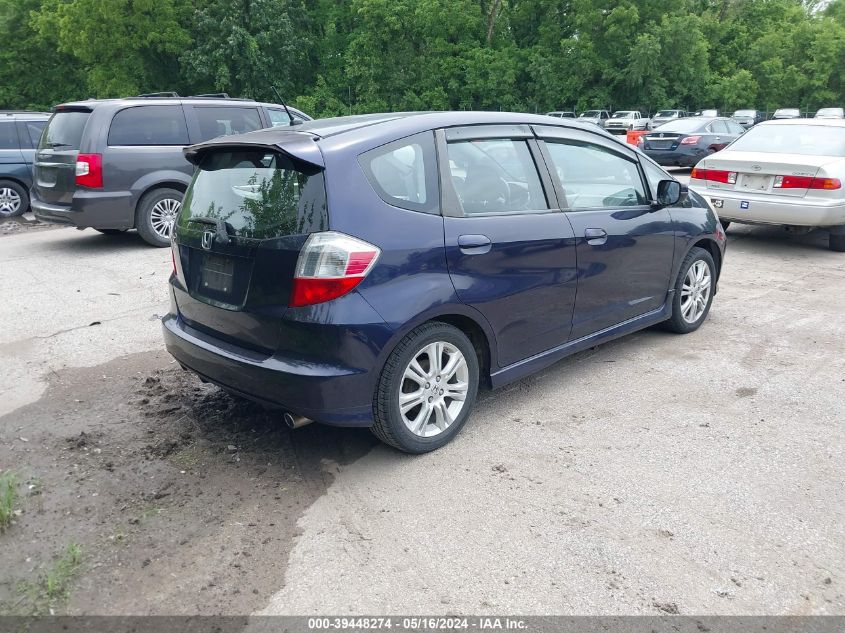 2009 Honda Fit Sport VIN: JHMGE87489S075522 Lot: 39448274