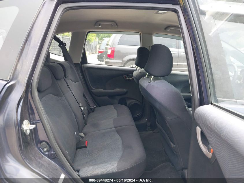 2009 Honda Fit Sport VIN: JHMGE87489S075522 Lot: 39448274