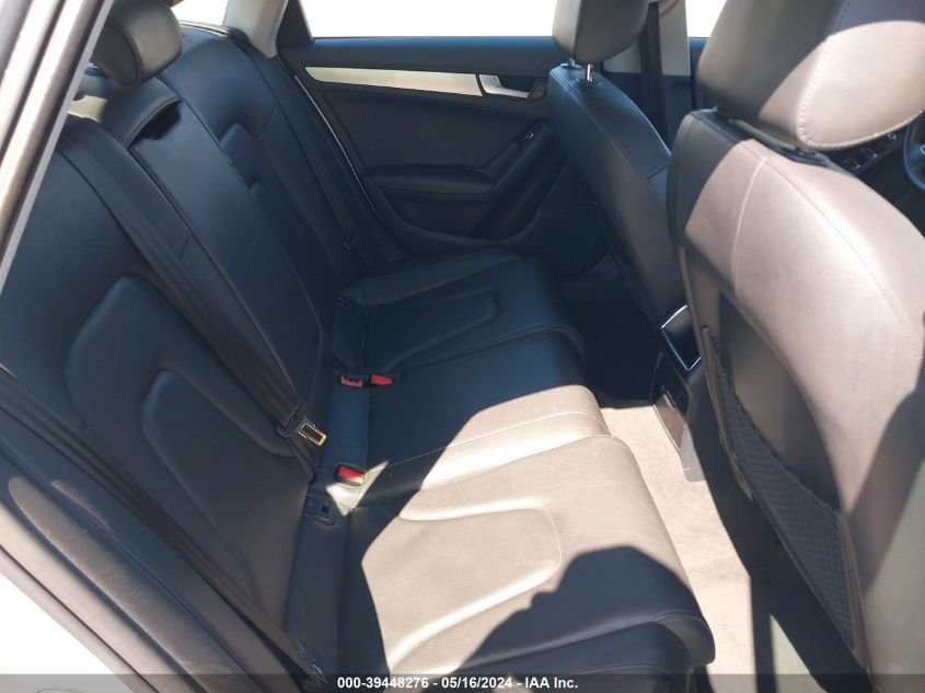 2013 Audi A4 2.0T Premium VIN: WAUBFAFLXDN042048 Lot: 39448276