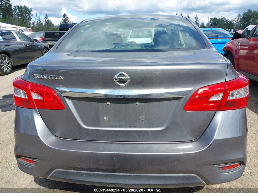 2018 Nissan Sentra S VIN: 3N1AB7AP5JY240576 Lot: 39448294