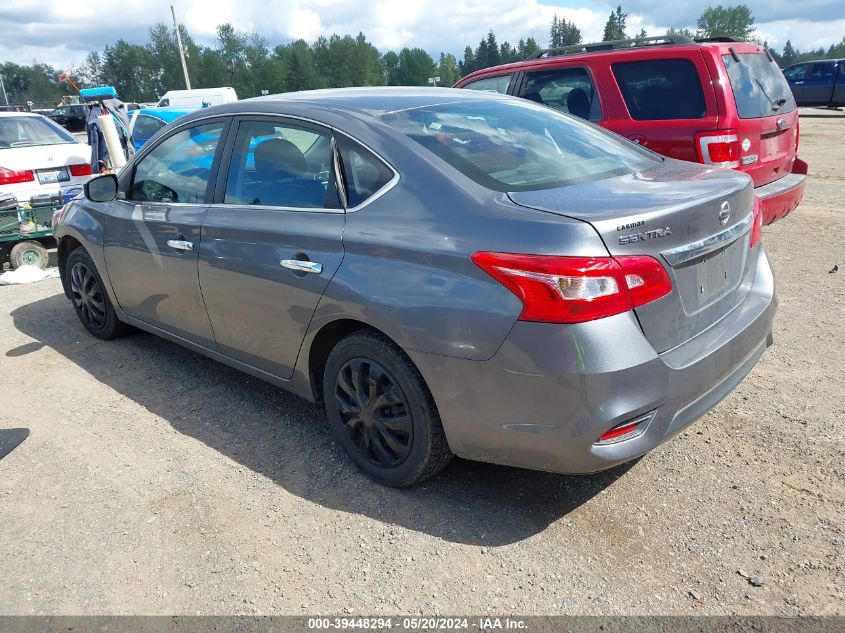 2018 Nissan Sentra S VIN: 3N1AB7AP5JY240576 Lot: 39448294