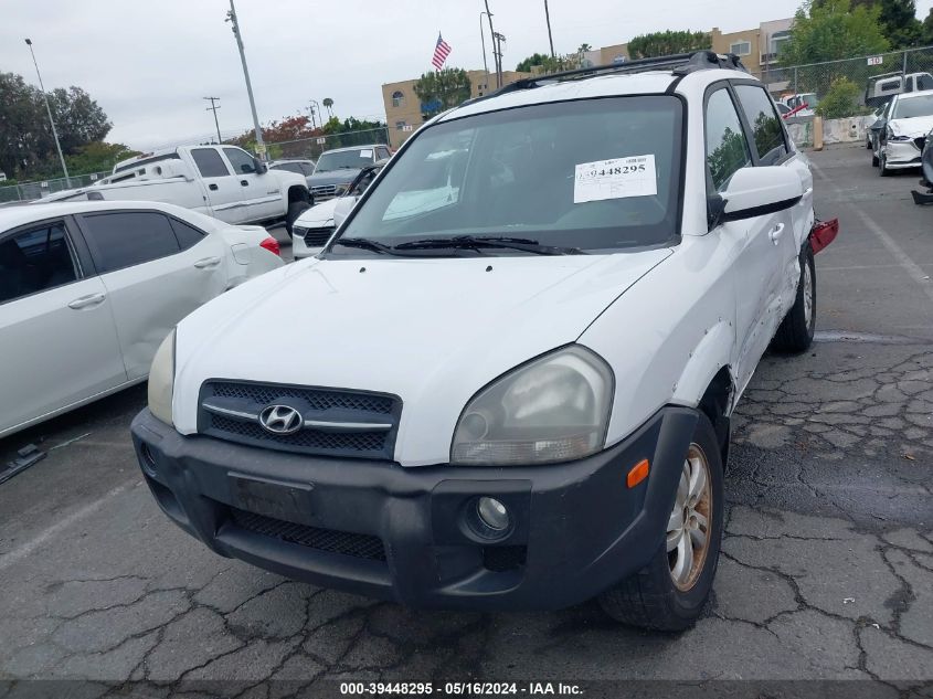 2007 Hyundai Tucson Limited/Se VIN: KM8JN12D87U610934 Lot: 39448295